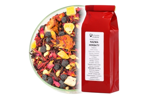 Herbata Owocowa TRUSKAWKOWA MARGARITA (OT) (50g) Tropikalna Eksplozja Smaków